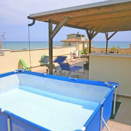 Διαμέρισμα Casa Bella Attico Fronte Mare Con Piscina *